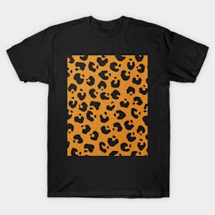 Leopard pattern, Abstract print, Retro, Mid century art T-Shirt